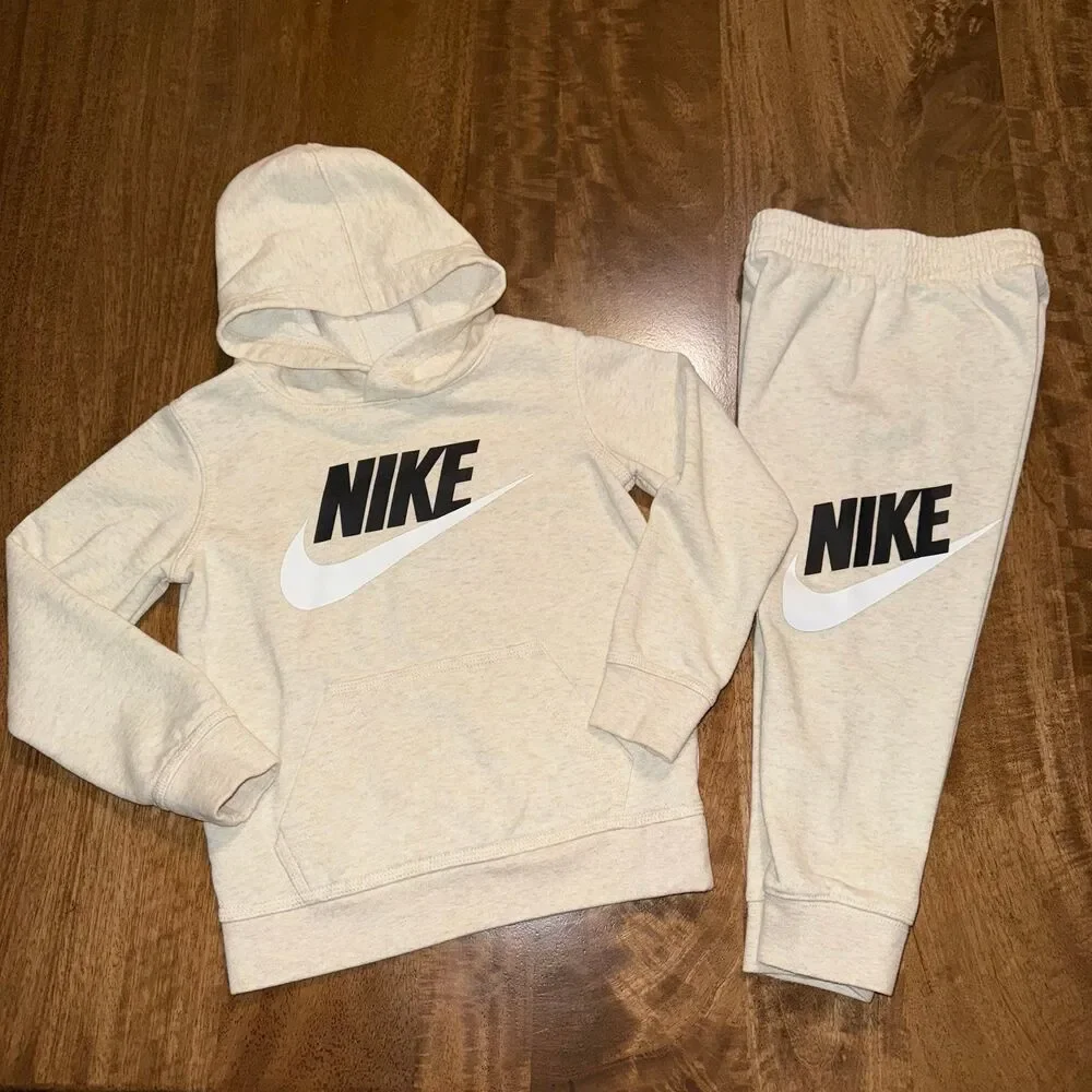 Nike Sportswear Club Fleece, Little Kids' Hoodie Set Size 4T